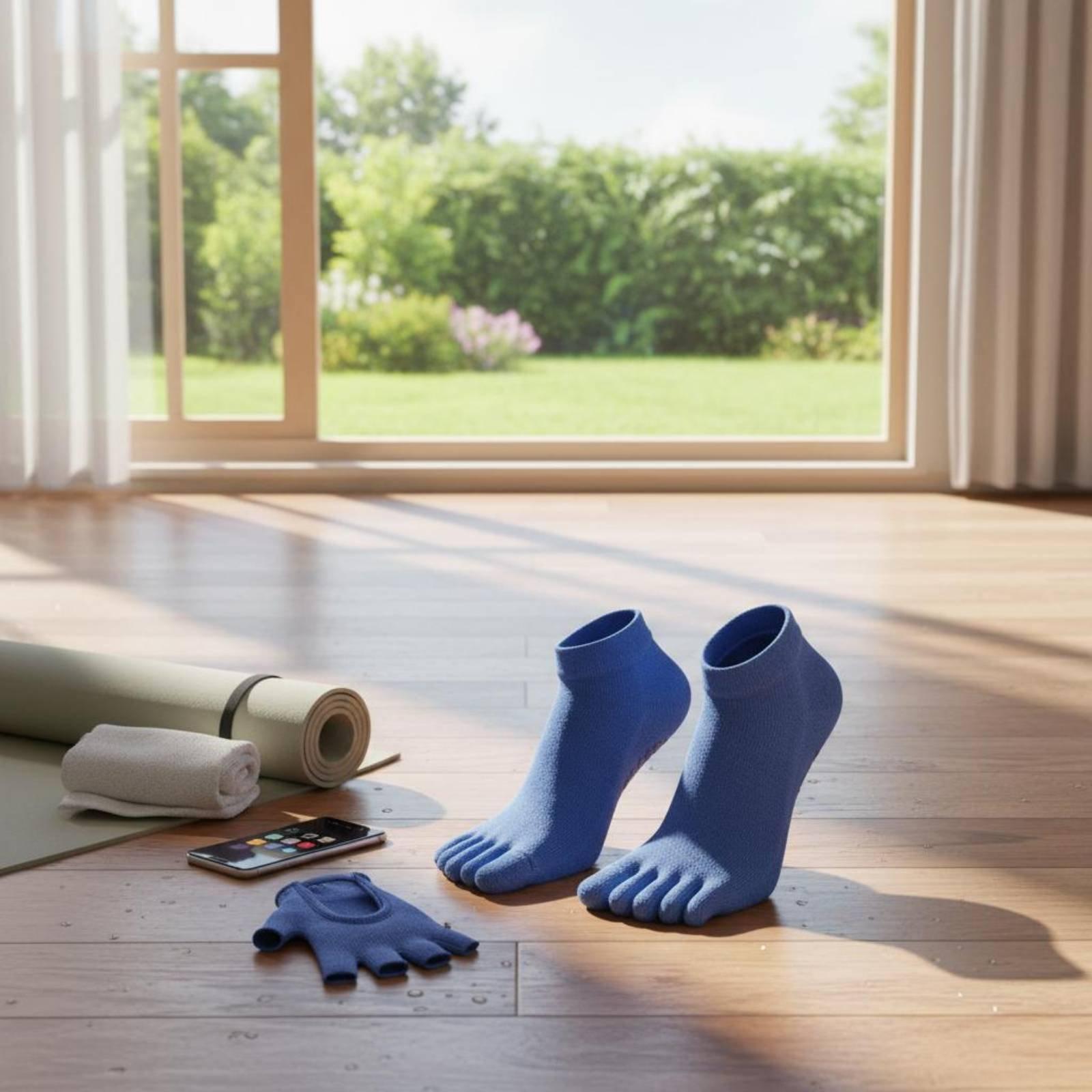Grip Sock Yoga - Antislip sportsokken voor dames, pilates compressie
