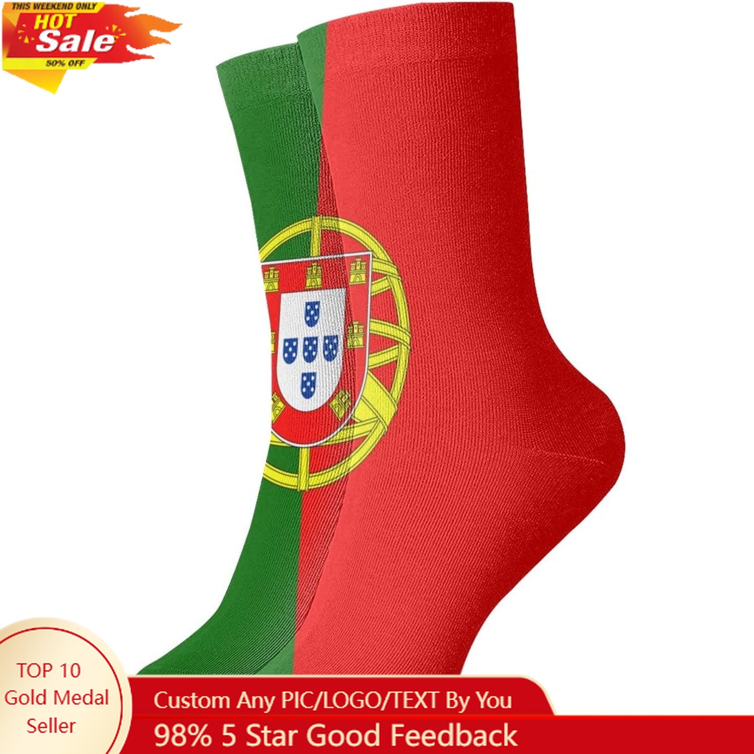 Dress Sock Men - Cambodjaanse vlag Unisex Casual Crew Sokken