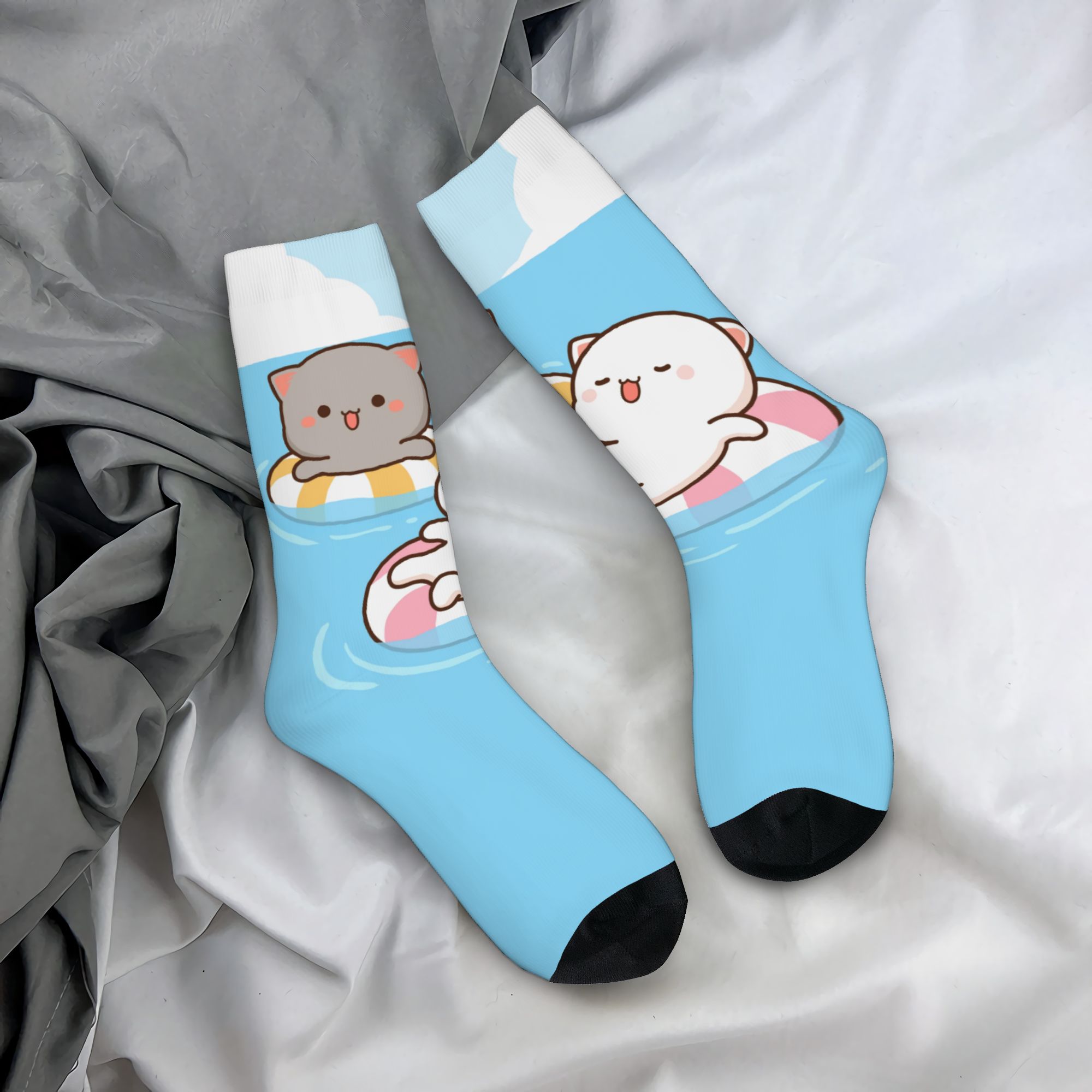 Dress Sock Men - Aangepaste Leuke GIF's van Mochi Perzik