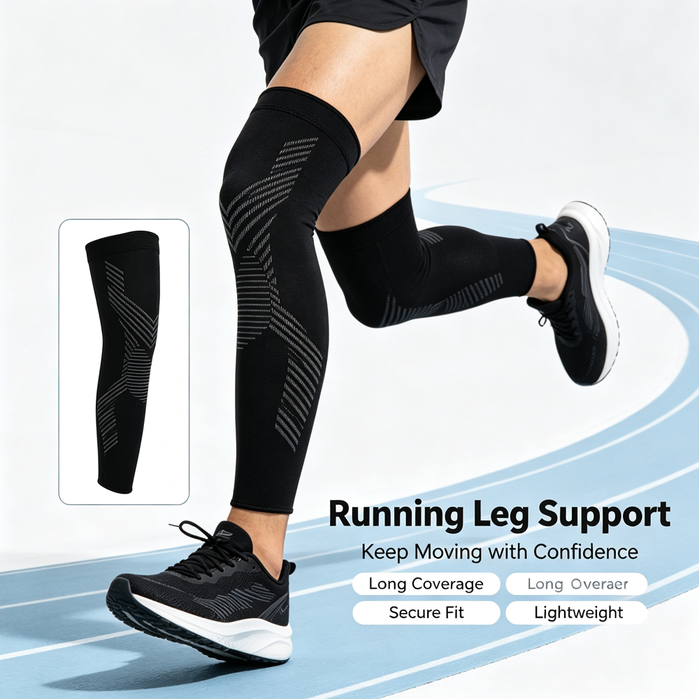 Compression Sleeve Calf - 1/2PCS Lange compressiebeenhoezen voor de hele