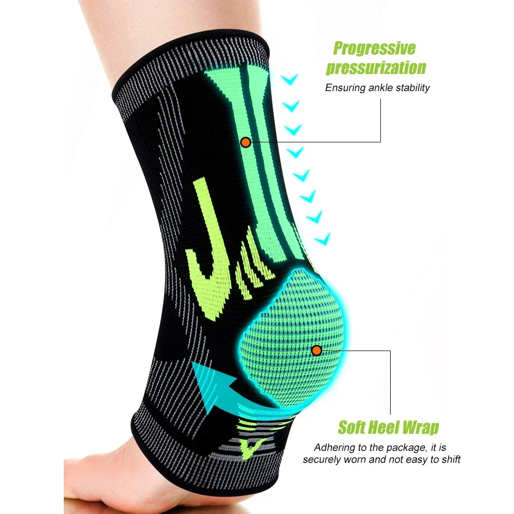 1 Stuk Enkelbrace Compressie M - Ankle Brace Sock recensie en prijs
