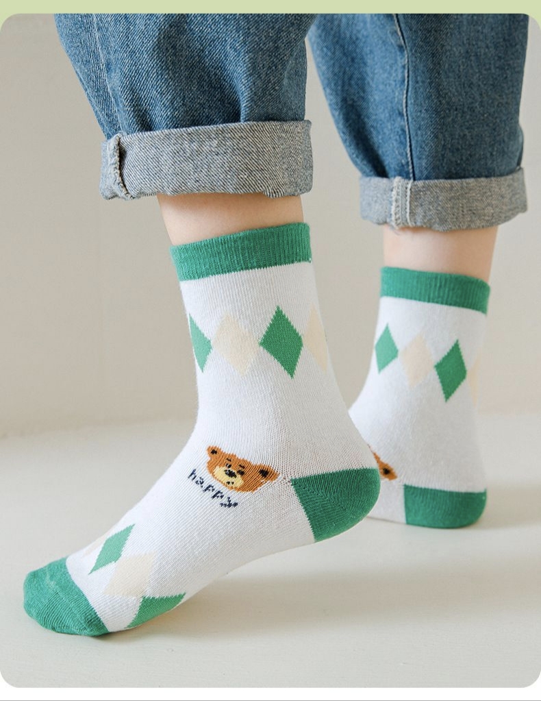5-pack katoenen sokken met car - Cotton Crew Sock Pack recensie en prijs