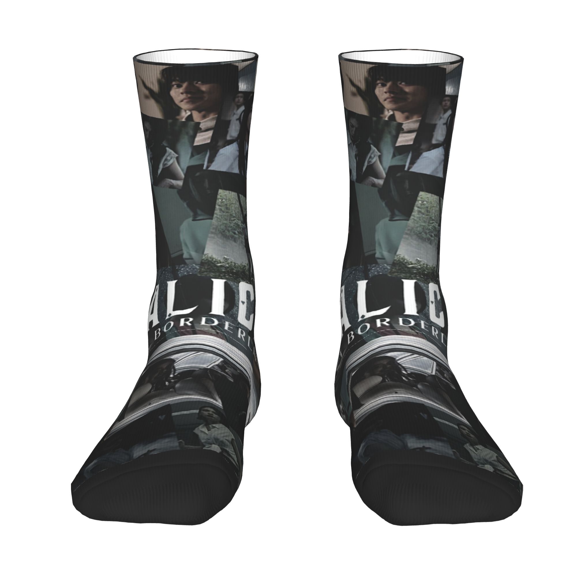 Custom Alice Cartoon In Border - Dress Sock Men recensie en prijs