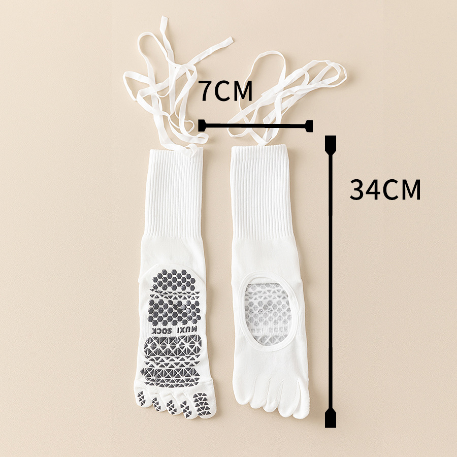 Dames yogasokken met veters en - Grip Sock Yoga recensie en prijs